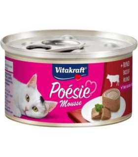 VITAKRAFT Poésie Mousse Beef - wet cat food - 85g