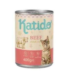 KATIDO wołowina mokra karma dla kota 400g