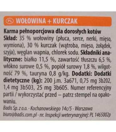 Animonda Carny Adult Beef with chicken 800 g