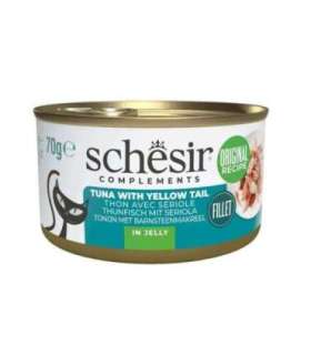 SCHESIR Complements Tuna with yellow tail in jelly - wet cat food - 70g