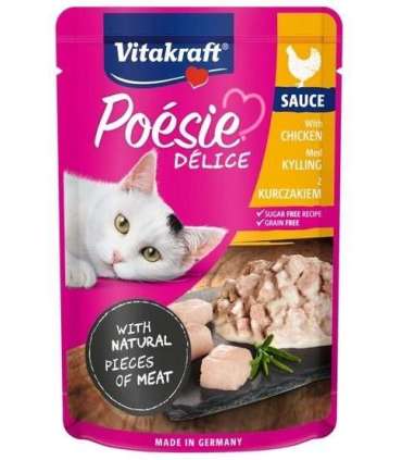 VITAKRAFT POESIE DELICE chicken - wet cat food - 85 g