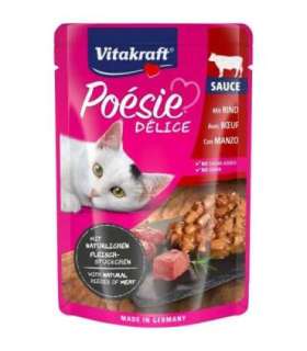 VITAKRAFT POESIE DELICE beef - wet cat food - 85 g