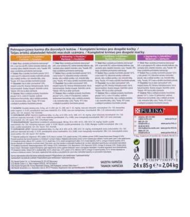 Felix Fantastic country flavors in jelly - Wet food for cats - 24x 85g