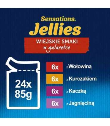 Felix Sensations country flavors in jelly 24 x 85 g