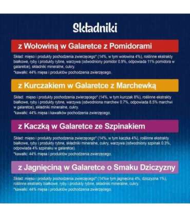 Felix Sensations country flavors in jelly 24 x 85 g