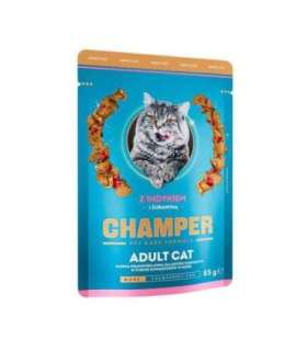 CHAMPER with turkey and cranberries - wet cat food - 85g