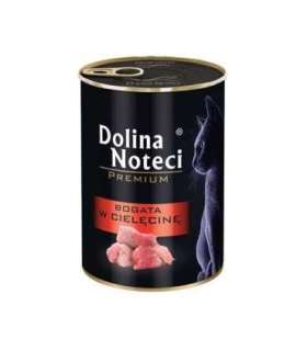 Dolina Noteci Premium rich in veal - wet cat food - 400g