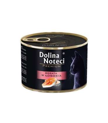 Dolina Noteci Premium rich in salmon - wet cat food - 185g