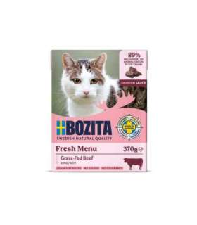 BOZITA Beef in Sauce - Wet Food for Cats - 370g