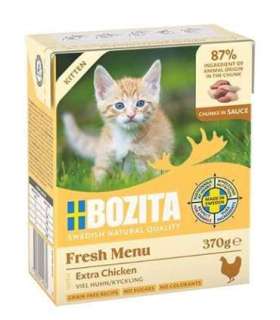 BOZITA Fresh Menu Kitten Chunks in sauce - wet cat food - 370g