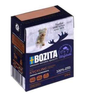 BOZITA Wet dog food Chunks in jelly Chicken 370 g