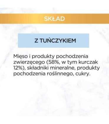 GOURMET GOLD - mousse with tuna 85g