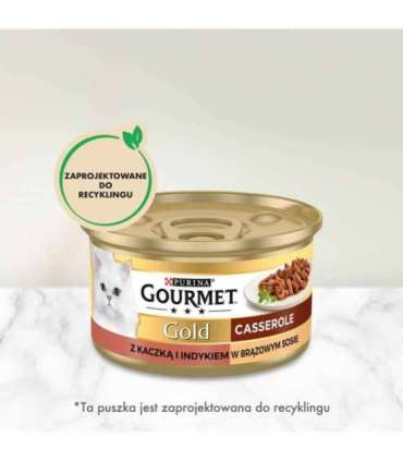 GOURMET GOLD - Casserole duck and turkey 85g