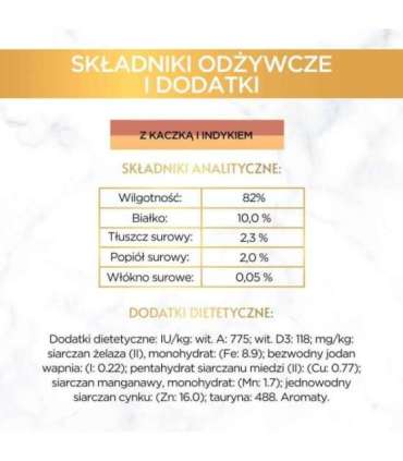 GOURMET GOLD - Casserole duck and turkey 85g