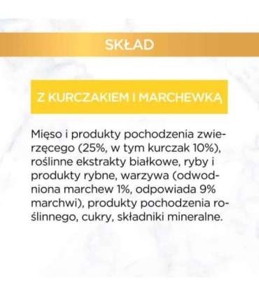 GOURMET GOLD - Savoury Cake with Chicken and Carrot 85g