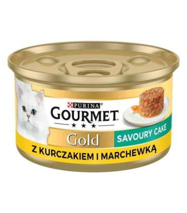 GOURMET GOLD - Savoury Cake with Chicken and Carrot 85g