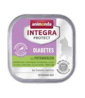 ANIMONDA Integra Protect Diabetes Turkey hearts - wet cat food - 100g