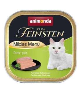 ANIMONDA Vom Feinsten Mildes Menu Turkey - wet cat food - 100g