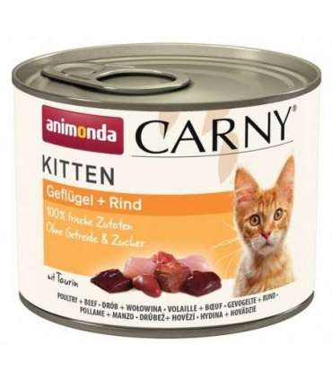 ANIMONDA Carny Kitten Poultry Beef - wet cat food - 200 g