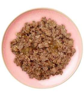 WIEJSKA ZAGRODA Beef with veal and catnip – wet food for cats – 100g