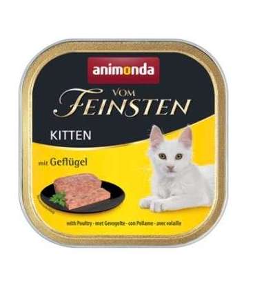 ANIMONDA Vom Feinsten Kitten Chicken - wet cat food - 100g
