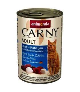 ANIMONDA Carny Adult Beef with cod and parsley - wet cat food - 400g