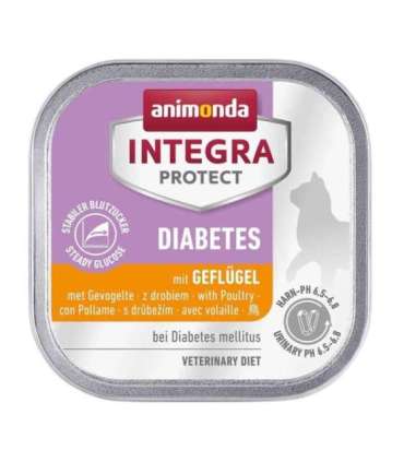ANIMONDA Integra Protect Diabetes Chicken - wet cat food - 100g
