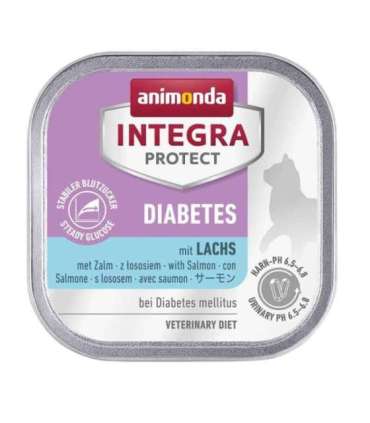 ANIMONDA Integra Protect Diabetes Salmon - wet cat food - 100g
