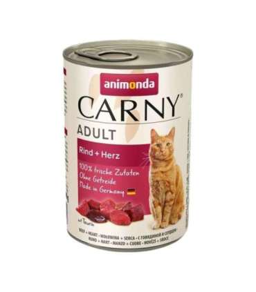 ANIMONDA Carny Adult Beef and hearts - wet cat food - 400g