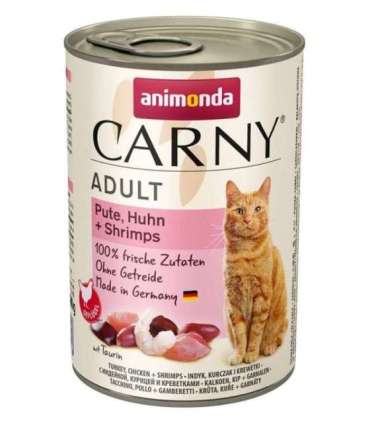 ANIMONDA Carny Adult Turkey, chicken and shrimp - wet cat food - 400g