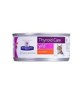 HILL'S PRESCRIPTION DIET Thyroid Care Feline y/d Wet cat food Chicken 156 g