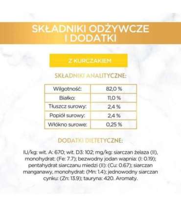 GOURMET GOLD Sauce Delights Chicken 85g