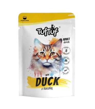 TUF TUF with duck - wet cat food - 300g