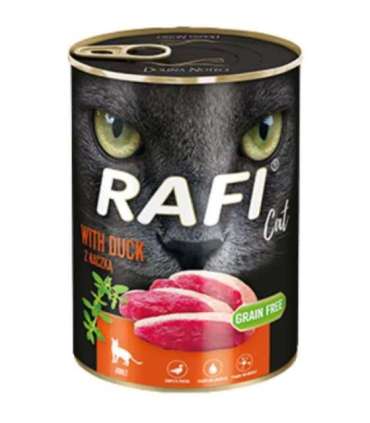 Dolina Noteci Rafi with duck - wet cat food - 400g