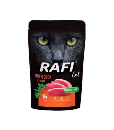 RAFI Cat Adult with duck - wet cat food - 100g