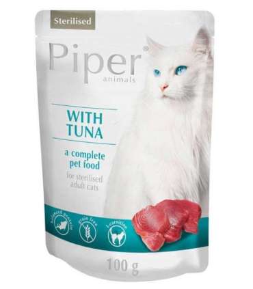 DOLINA NOTECI Piper Sterilised Tuna - wet cat food - 100 g