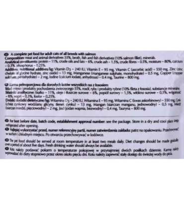 DOLINA NOTECI Piper with salmon - wet cat food - 100 g