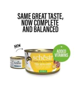 SCHESIR in jelly Tuna with surimi - wet cat food - 85 g