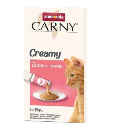 ANIMONDA Carny Salmon with taurine - cat treats - 6 x 15g