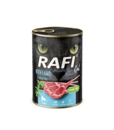 RAFI Cat Adult with lamb  - wet cat food - 400g