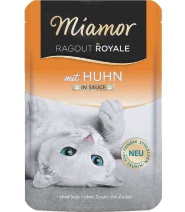 MIAMOR Ragout Royale Chicken in sauce - wet cat food - 100g