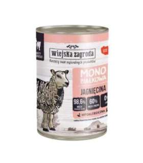 WIEJSKA ZAGRODA Monoprotein Lamb - wet cat food - 400g