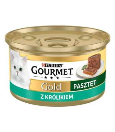 GOURMET Gold Rabbit - wet cat food - 85g