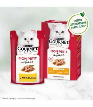 GOURMET Mon Petit Poultry Mix - wet cat food - 6 x 50 g