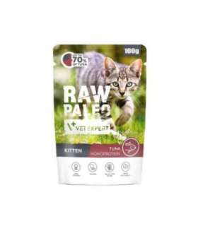 VETEXPERT Raw Paleo Kitten Tuna - wet cat food - 100g