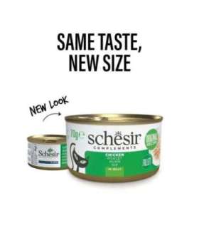 SCHESIR Chicken in jelly - wet cat food - 70g