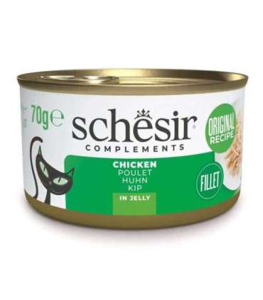 SCHESIR Chicken in jelly - wet cat food - 70g