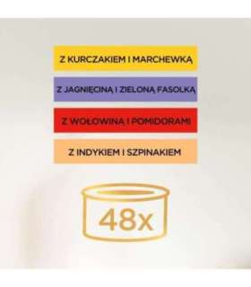 PURINA Gourmet Gold Savoury cake - wet cat food - 48x85g