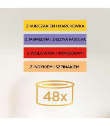 PURINA Gourmet Gold Savoury cake - wet cat food - 48x85g