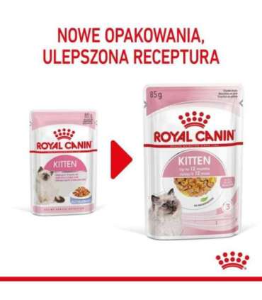 Royal Canin FHN Kitten Instinctive in jelly - wet food for kittens - 12x85g